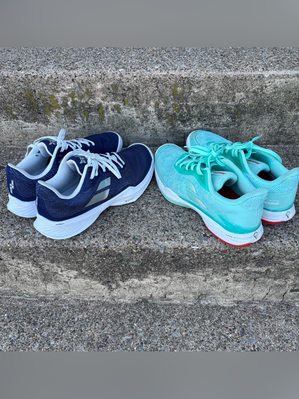 Lot (2) Babolat All Court Tennis Pickleball Sneakers